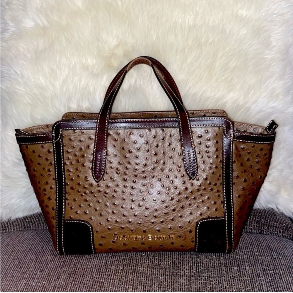 Dooney and Bourke crock embossed leather handbag